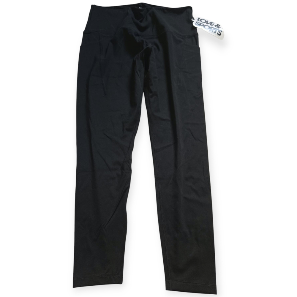 Love And Sports Black Leggings Size XL